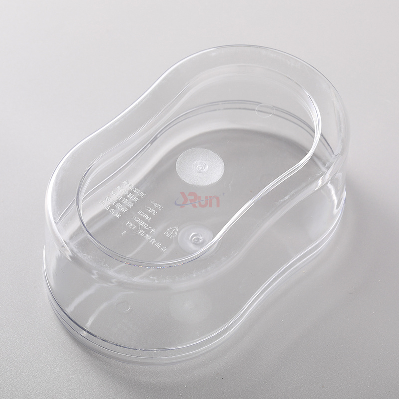 Our robust polypropylene jar for food products serves as an opaque yet secure inner layer for the plastic box, ensuring reliable clear containers for safe cookie cake packaging.